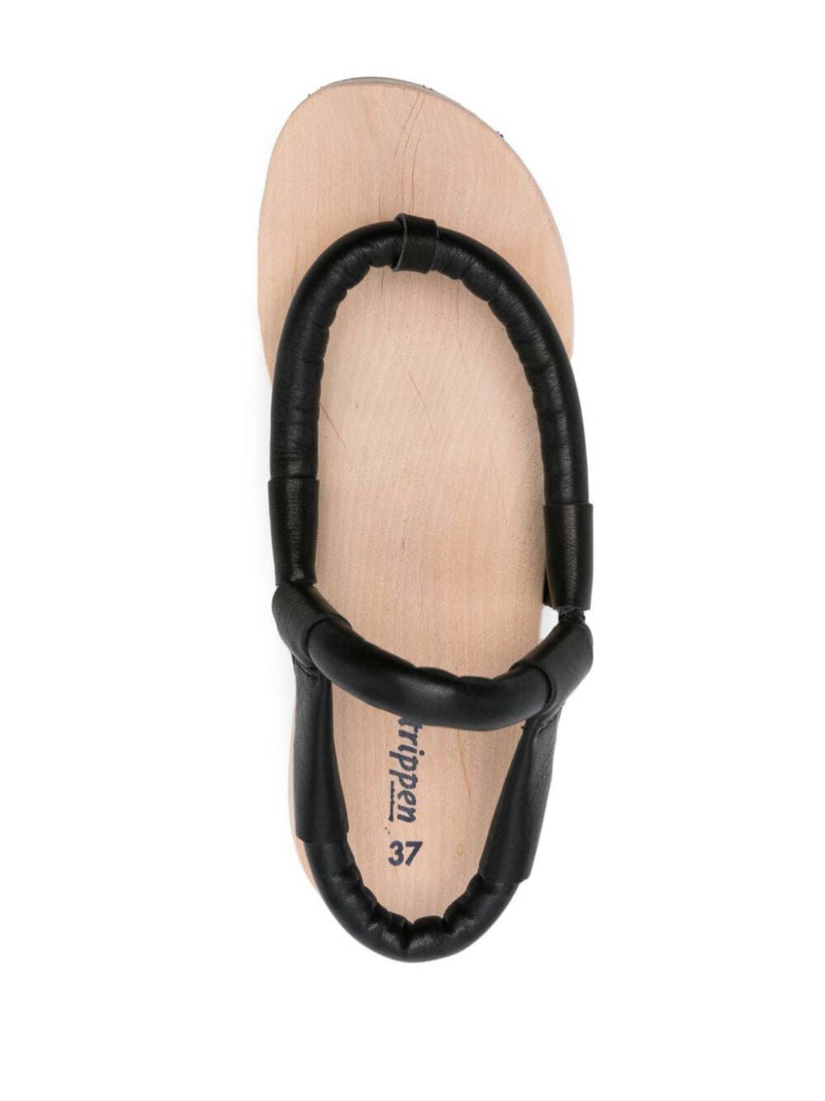 Shop Trippen Hardwire Sandal In Black