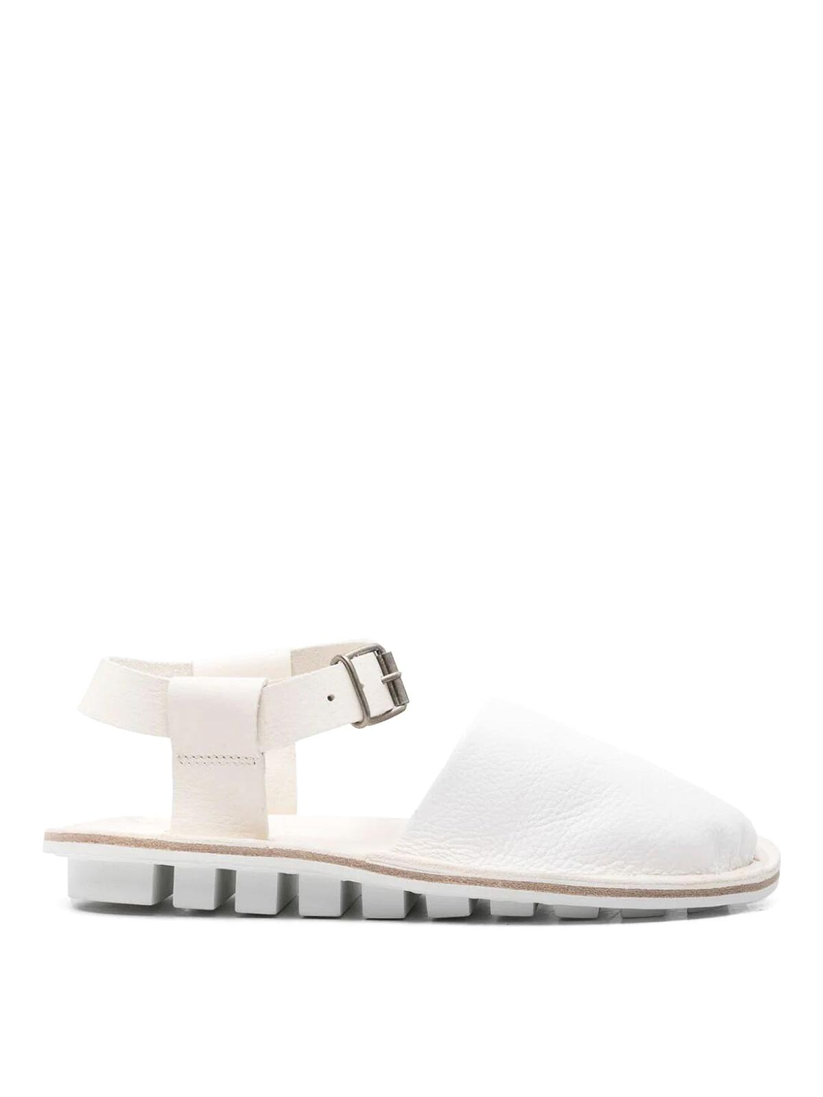 Shop Trippen Value F Sandal In White
