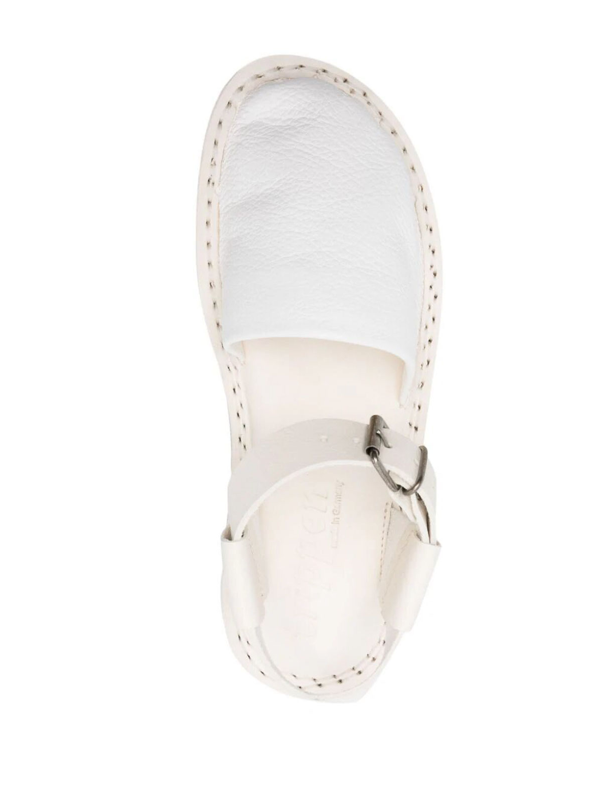 Shop Trippen Value F Sandal In White