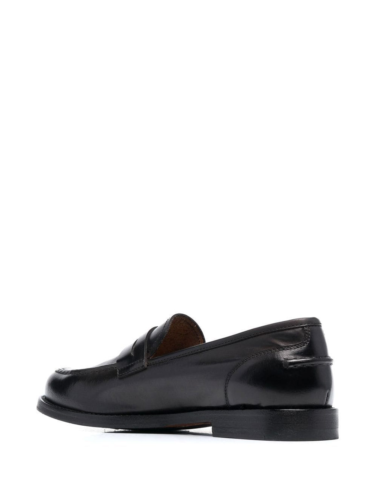 Shop Alberto Fasciani Batik Loafers In Black