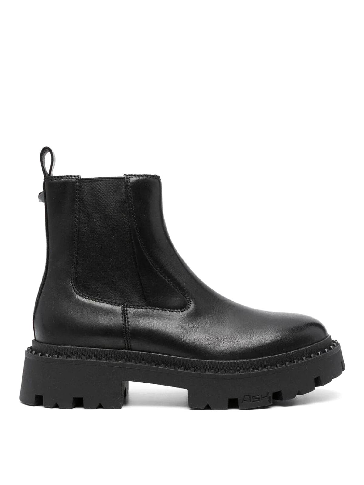 Ash Genesis Ankle Boots With Studs In Black