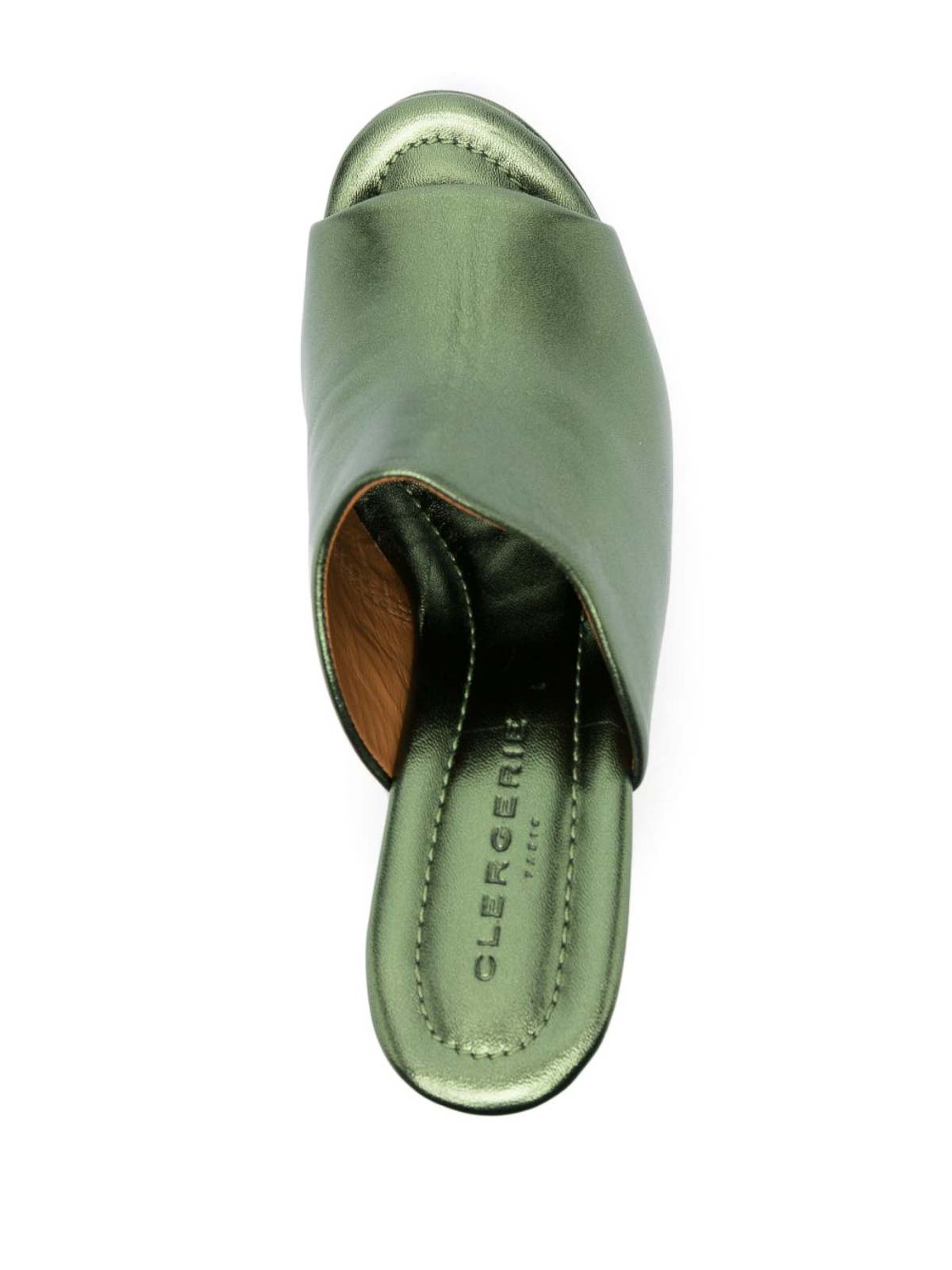 Shop Robert Clergerie Dolcey Sandals In Metallic