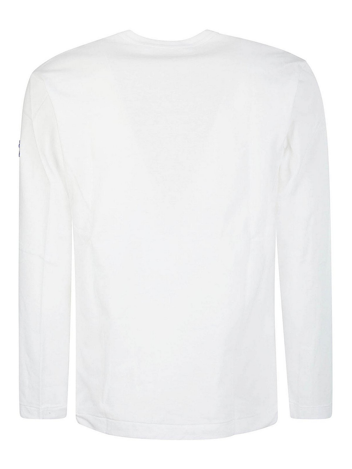 Shop Comme Des Garçons White T-shirt