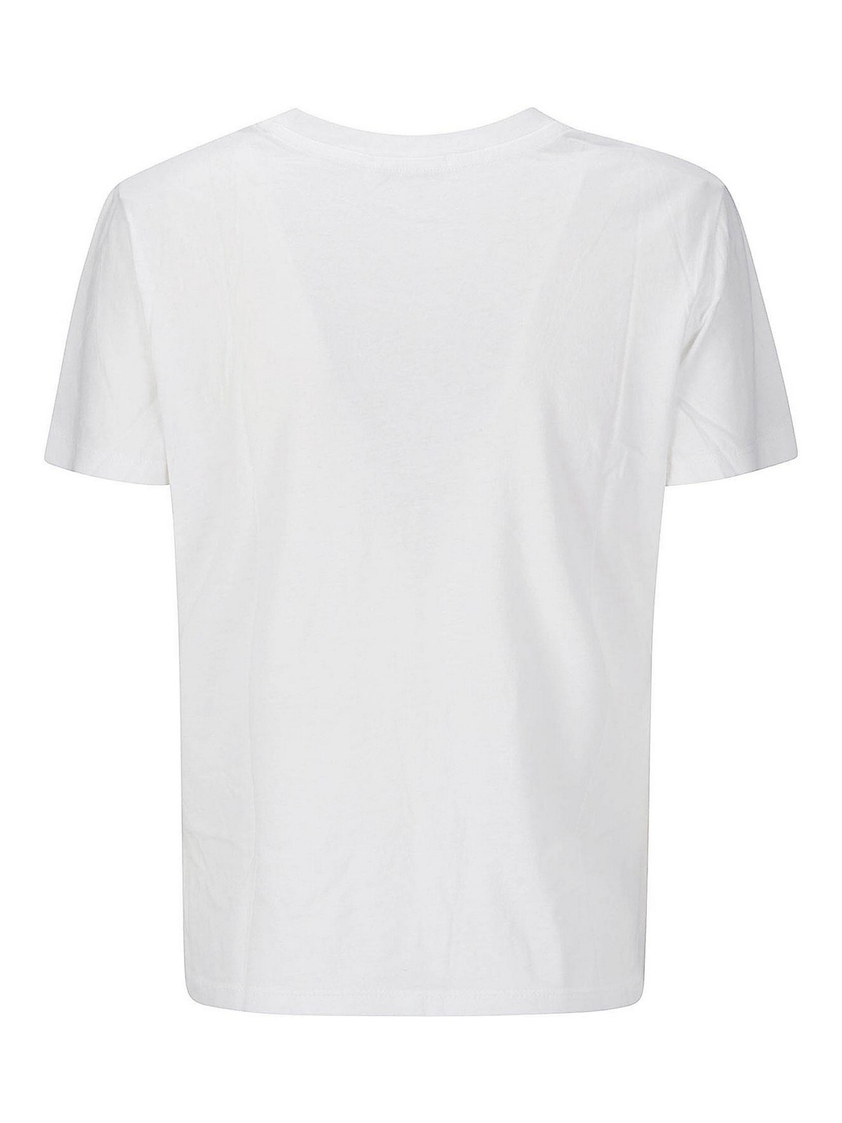 Shop Agolde Annise Slim Tee In White