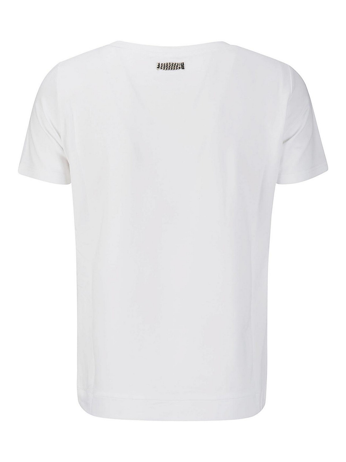 Shop Archiviob Jersey Crew Neck T-shirt In White