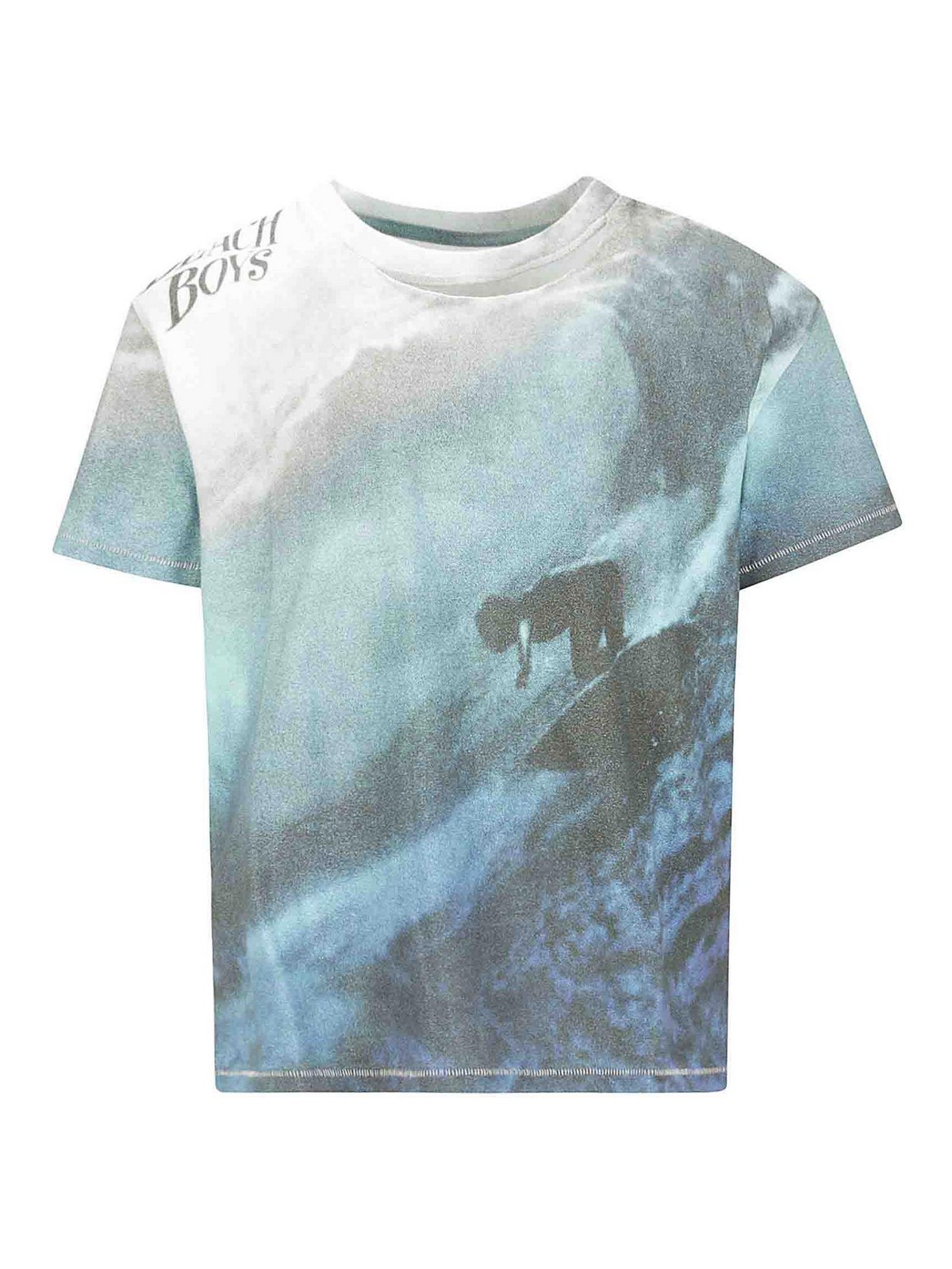 Shop Erl Unisex T-shirt In Blue