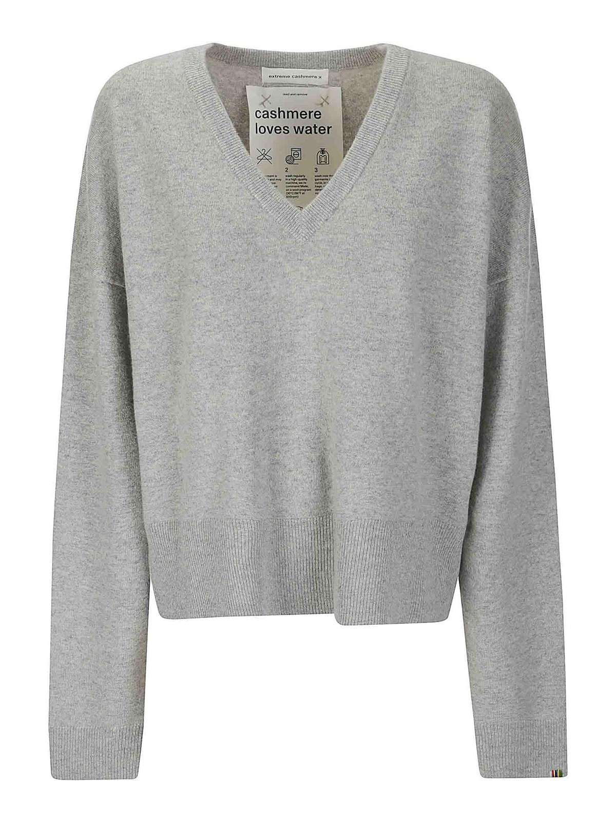 Extreme Cashmere Lana Cashmere Sweater In Grey
