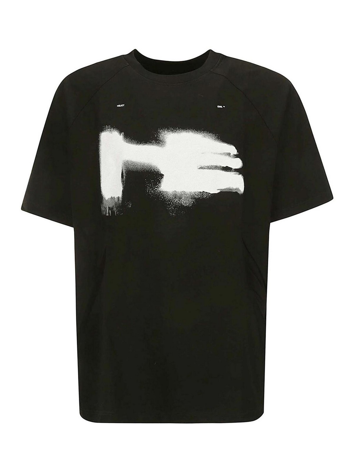 Shop Heliot Emil Camiseta - Negro In Black