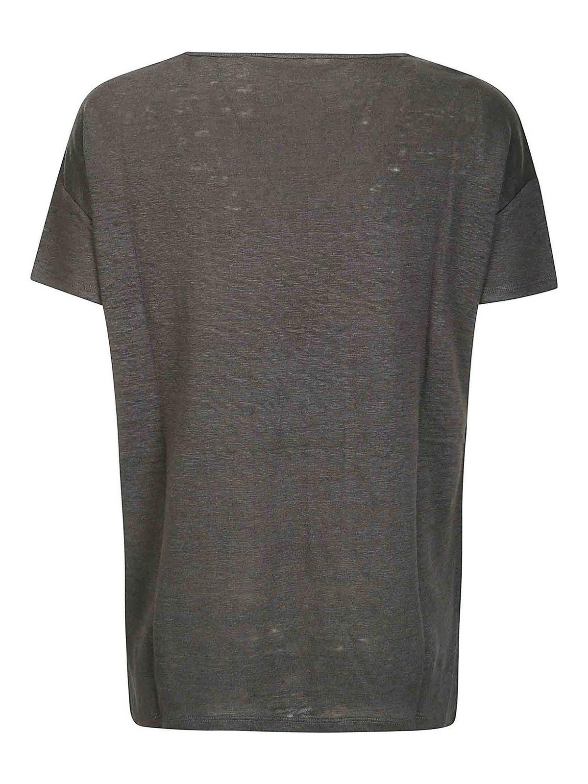 Shop Hira Camiseta - Gris In Grey