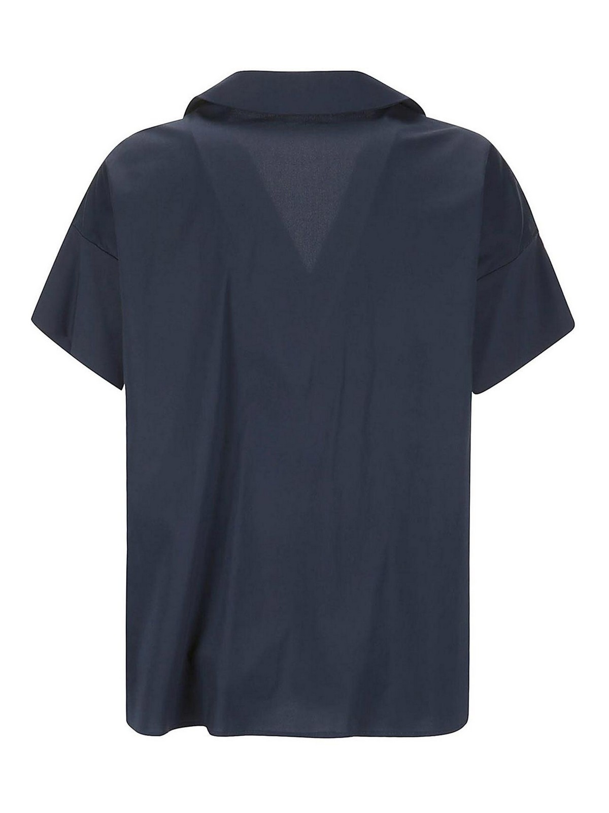 Shop Hira Cotton Shirt In Blue
