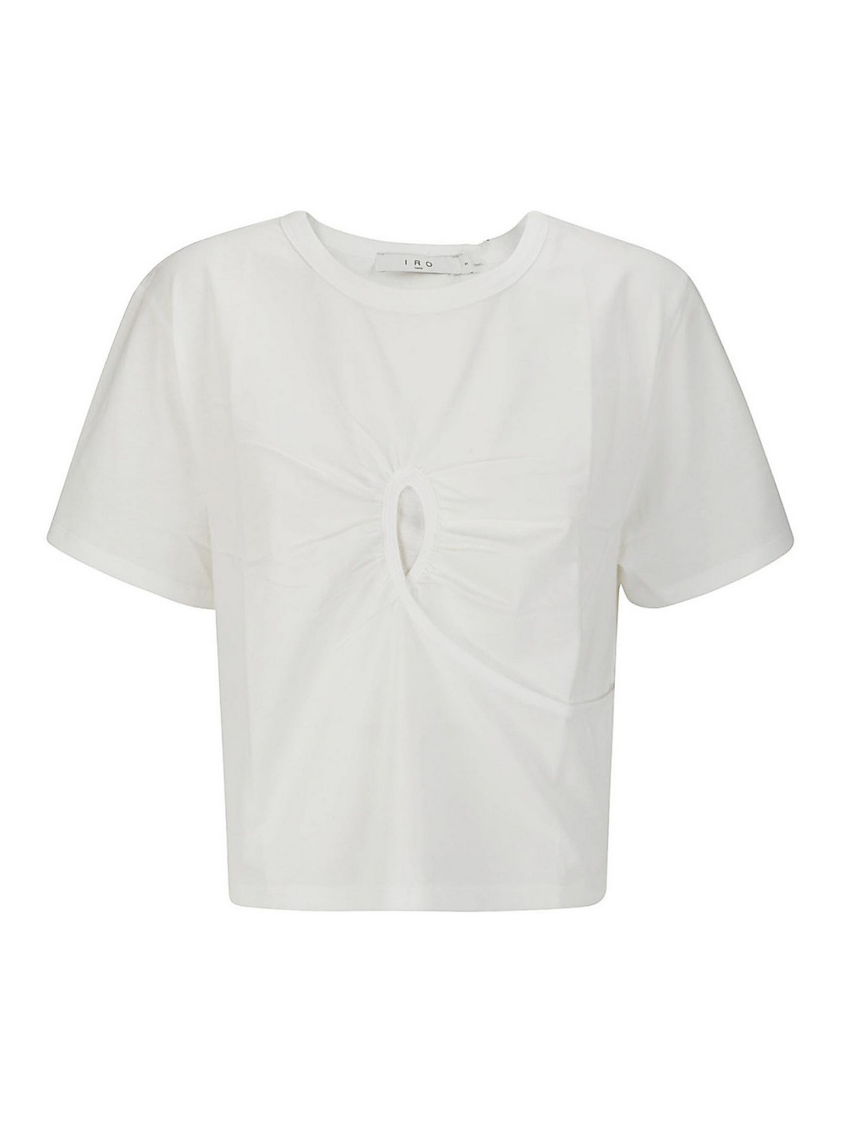 Iro Cotton T-shirt In White
