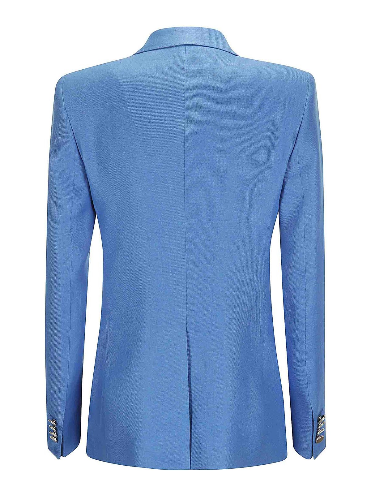 Shop Tagliatore Double-breasted Blazer In Blue