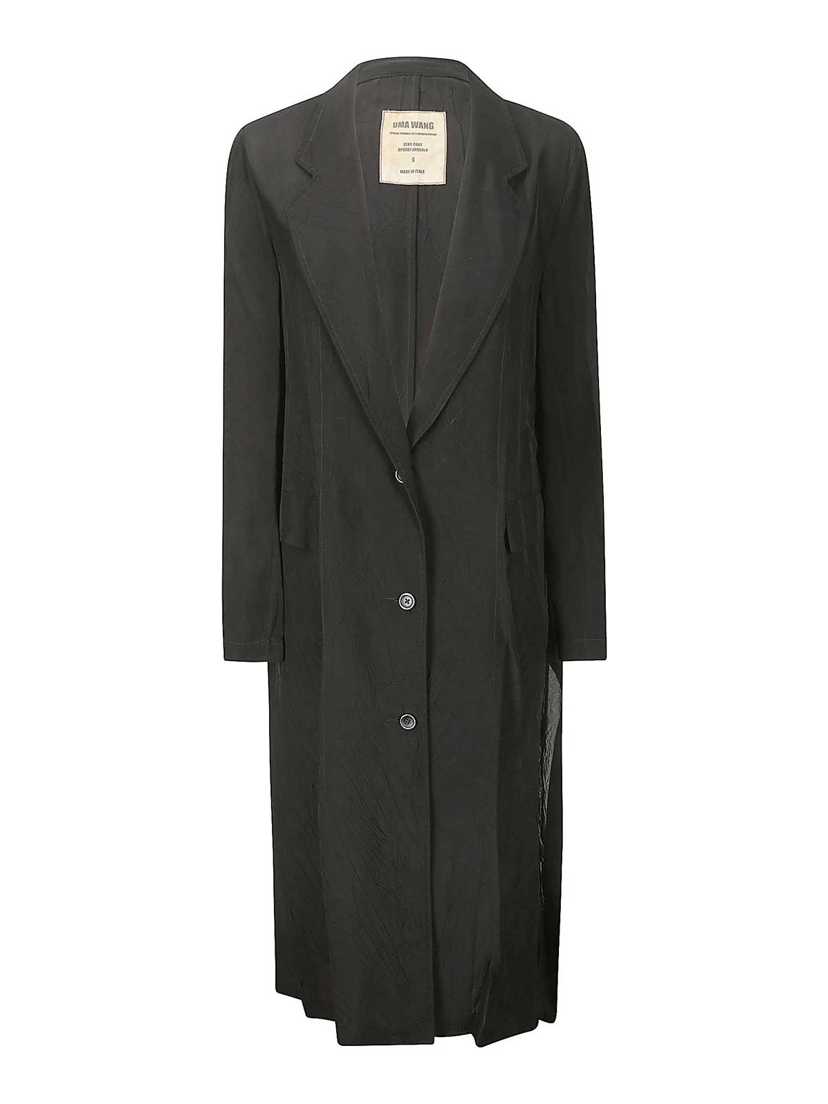 Uma Wang Coat In Black