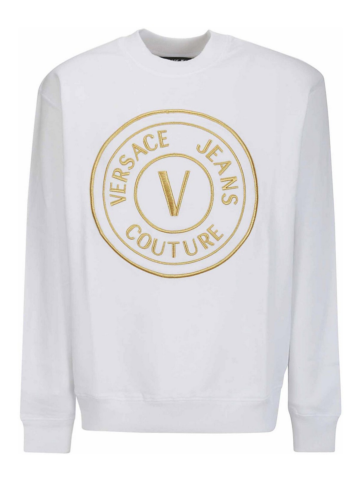 Versace Jeans Sweatshirt In White