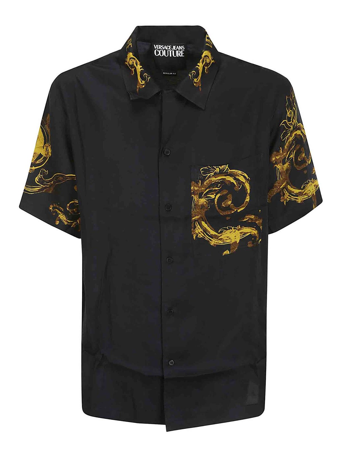 Versace Jeans Shirt In Black