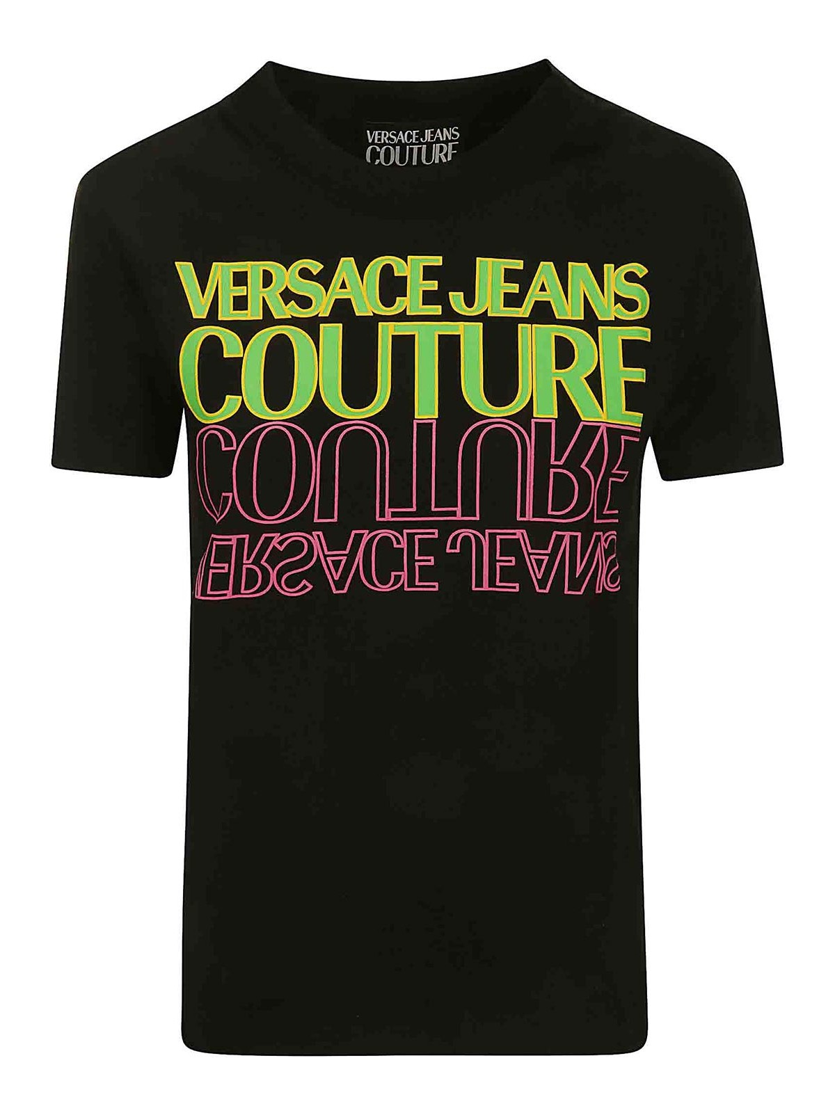 Versace Jeans Tee In Black