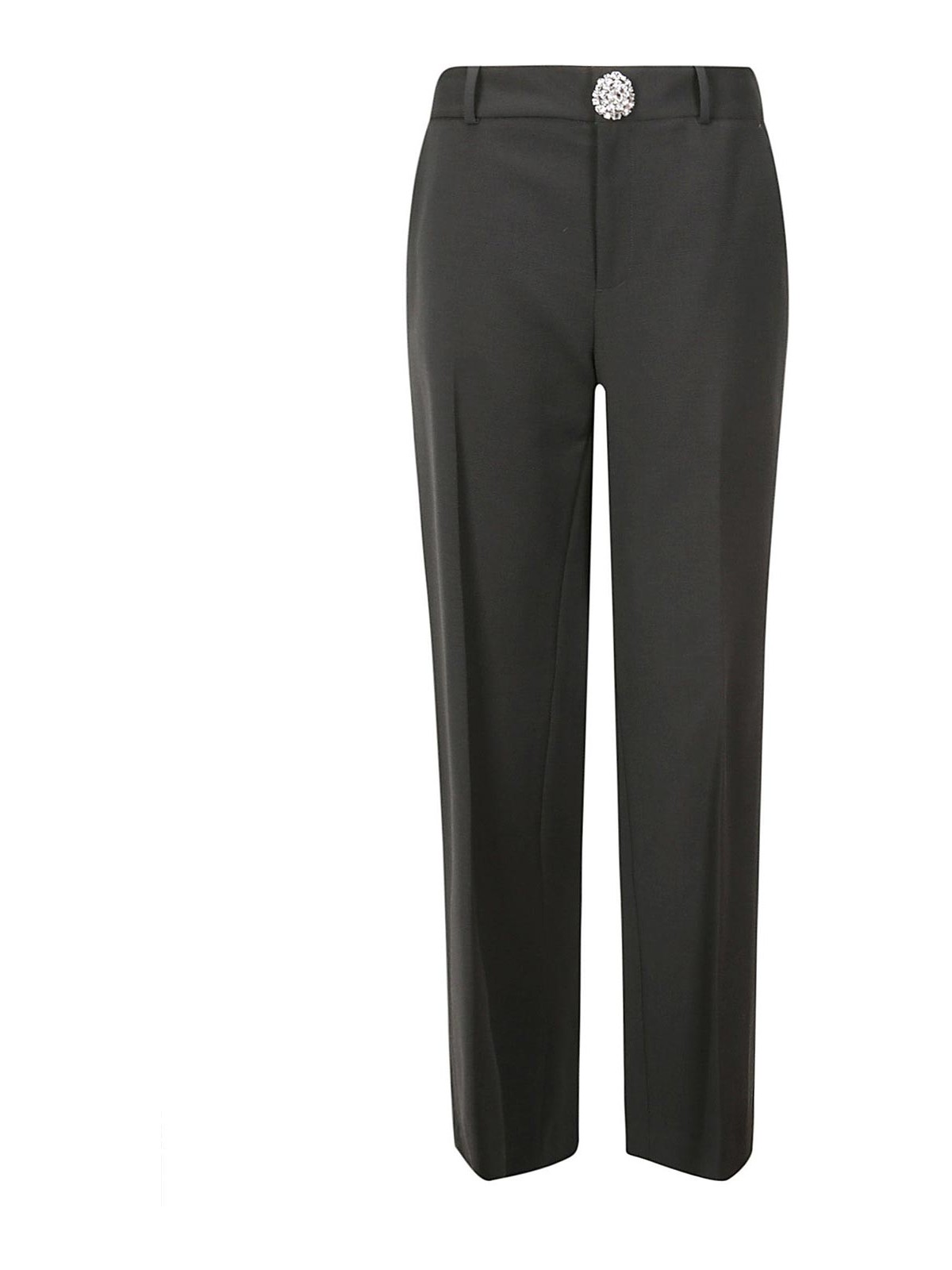 Shop Area Casual Trousers In Black