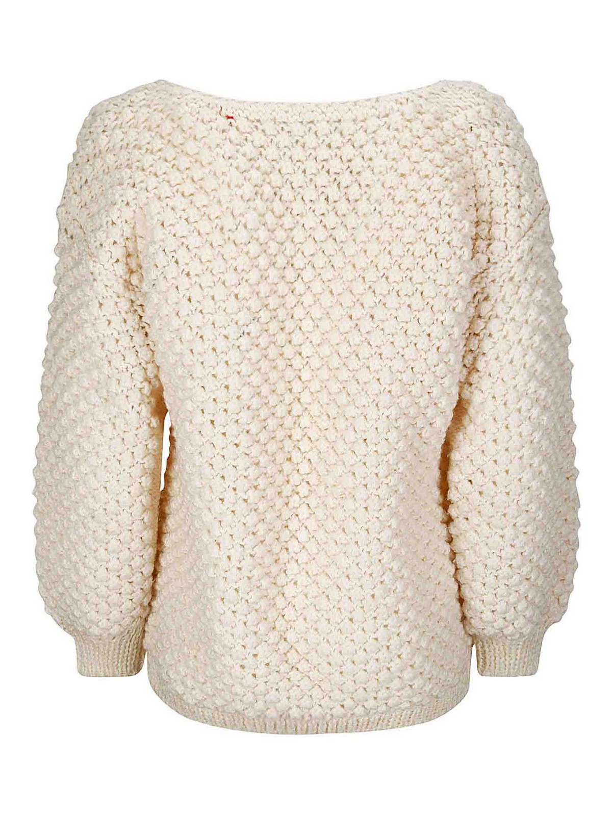 Shop Simon Cracker Sweater In Blanco