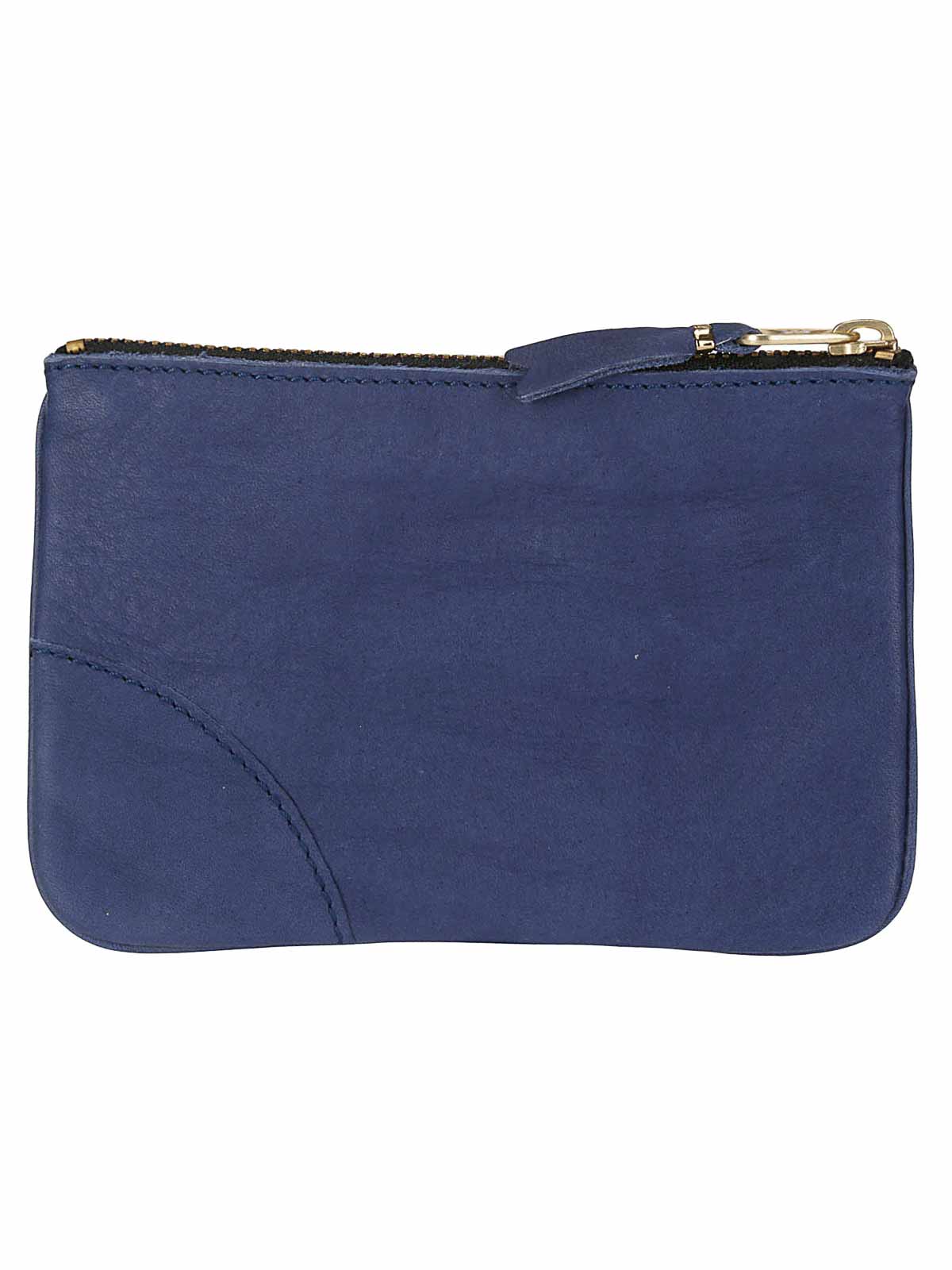 Shop Comme Des Garçons Wallet In Dark Blue