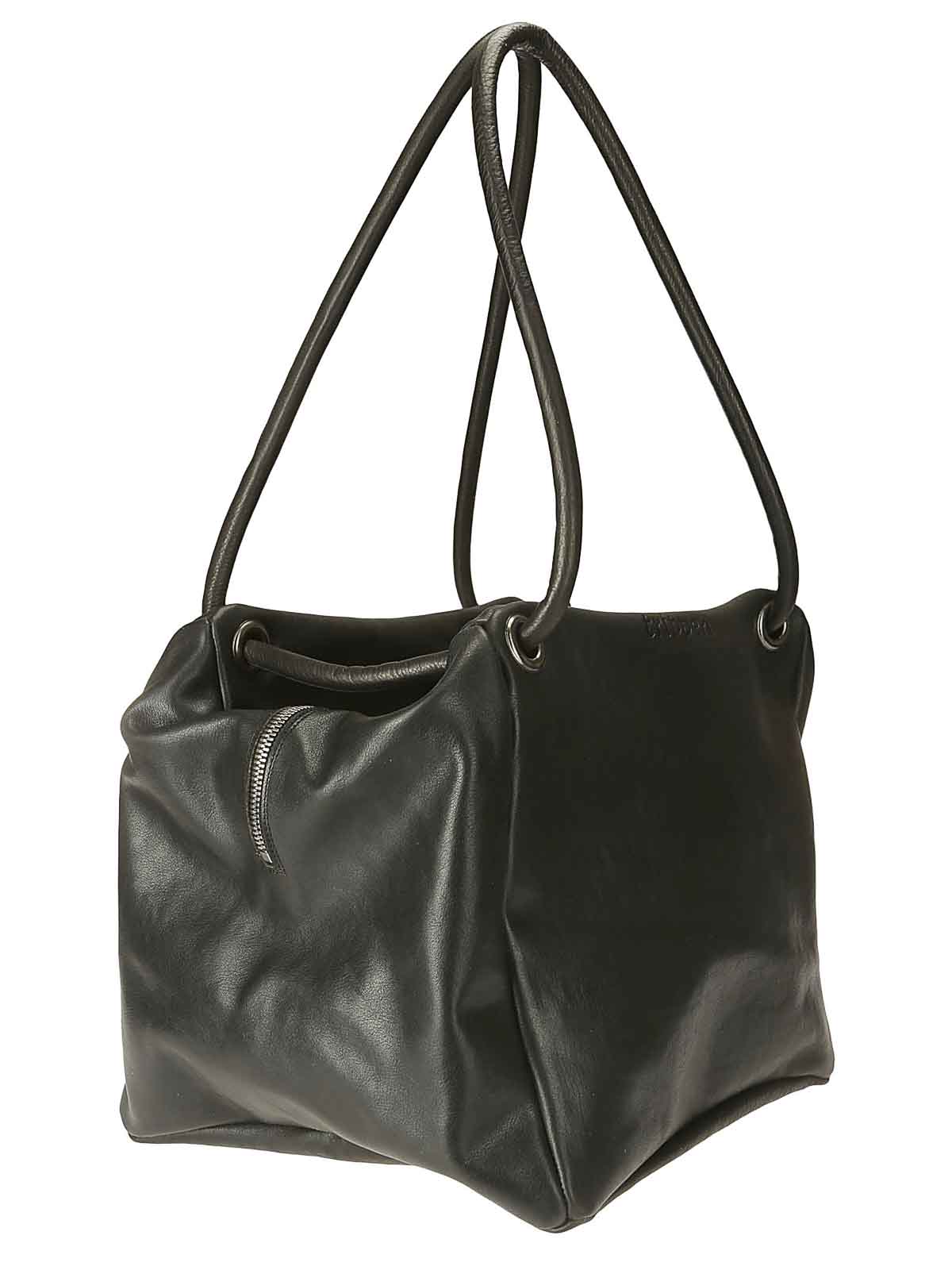 Shop Trippen Shoulder Bag In Black