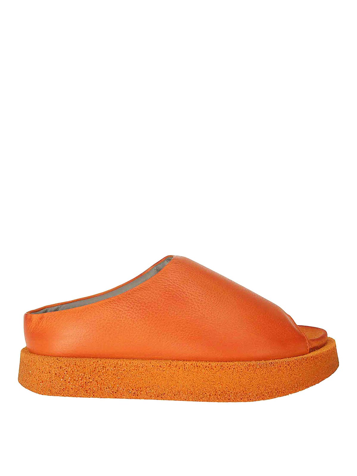 Lofina Sandals In Orange