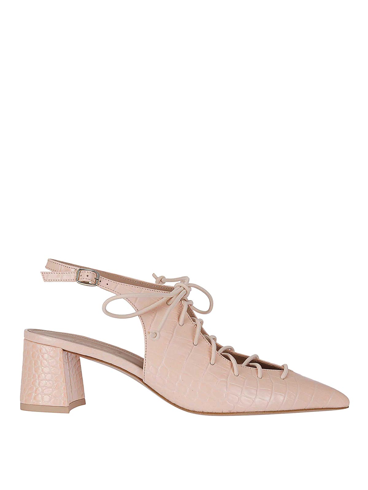 Shop Malone Souliers Court Shoes In Pink