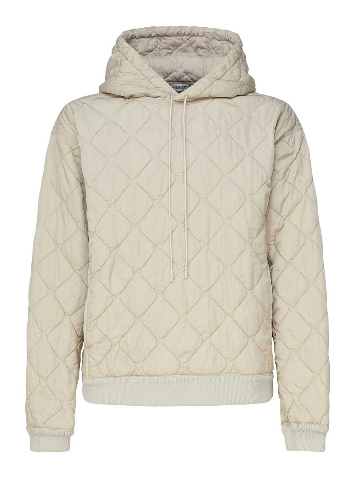 Burberry Quilted Jacket In White