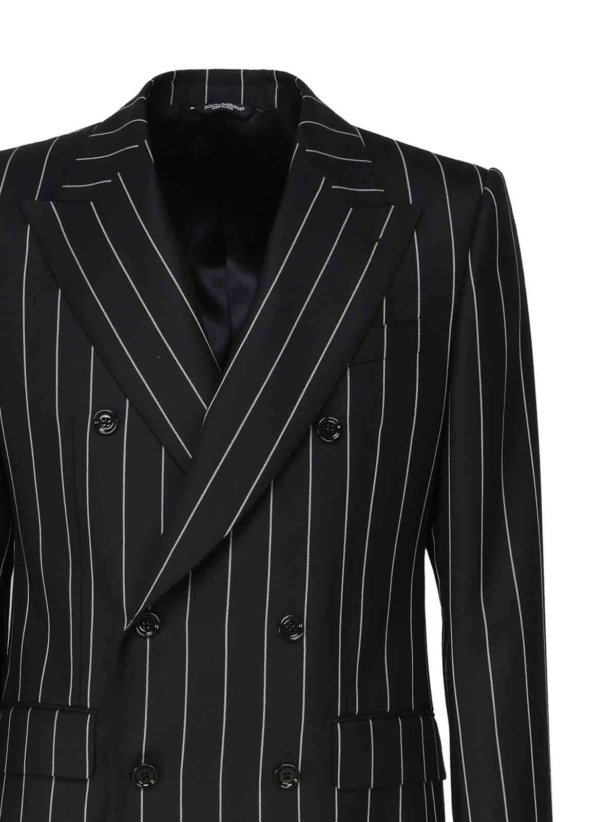 Shop Dolce & Gabbana Blazer Elegante - Negro In Black