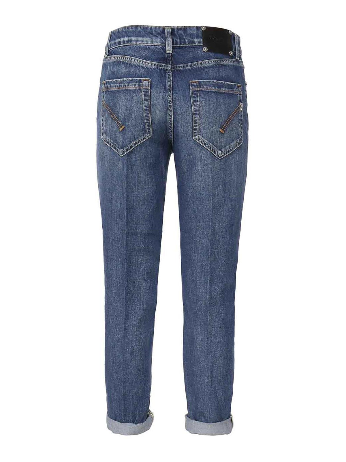 Shop Dondup Koons Loose Jeans In Bull Stretch In Blue