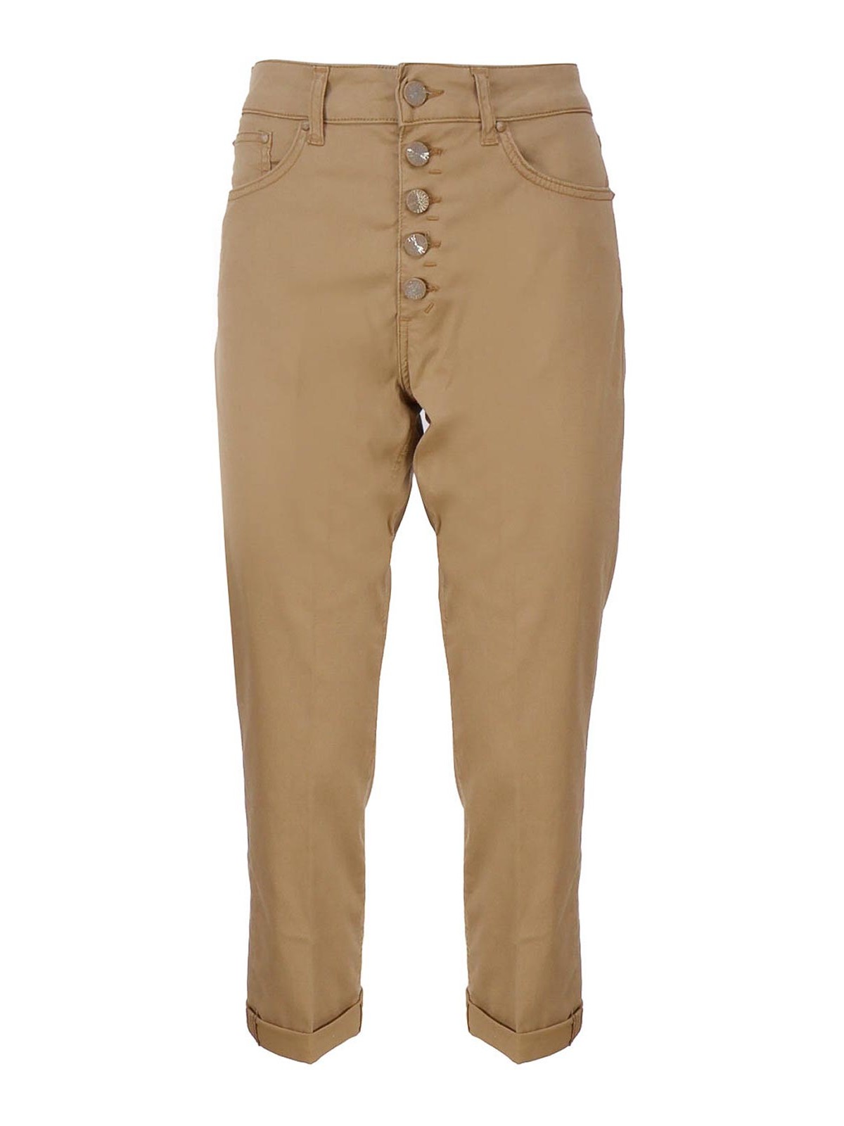 Dondup Jeans Koons Loose In Bull Stretch In Beige