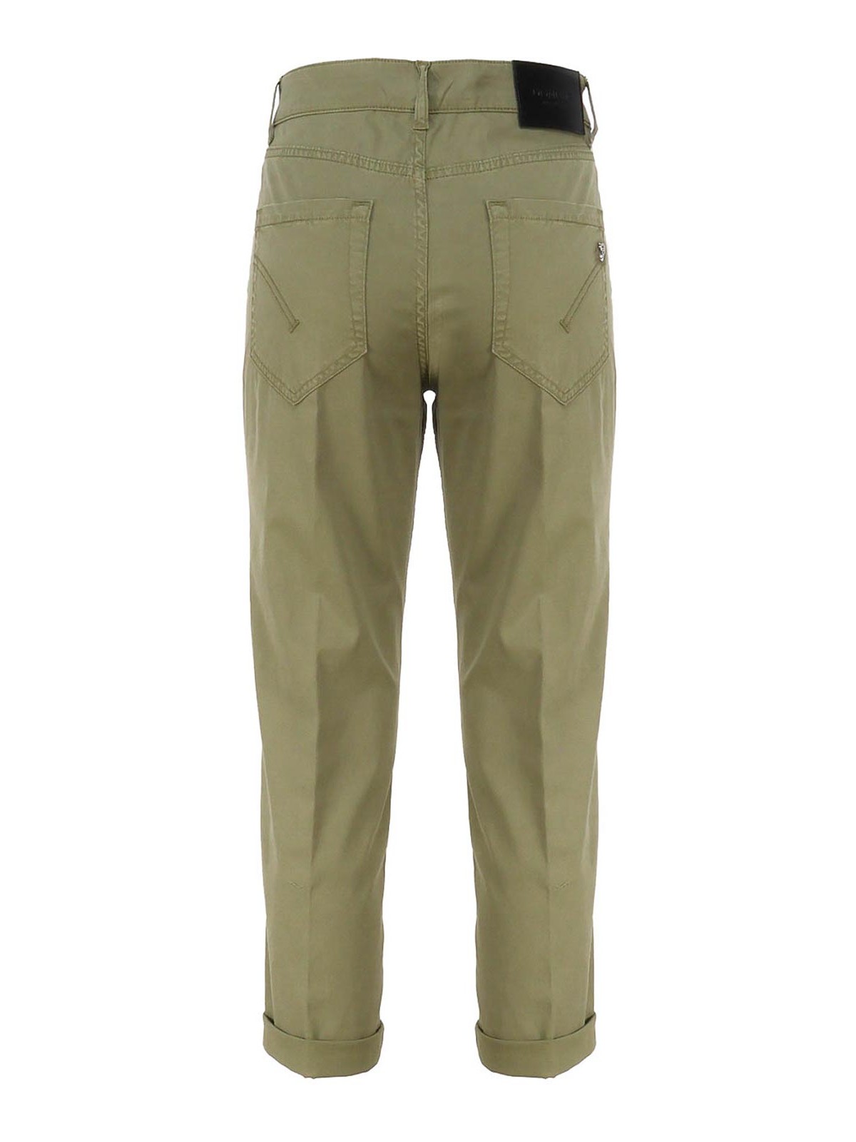 Shop Dondup Jeans Koons Loose In Bull Stretch In Green