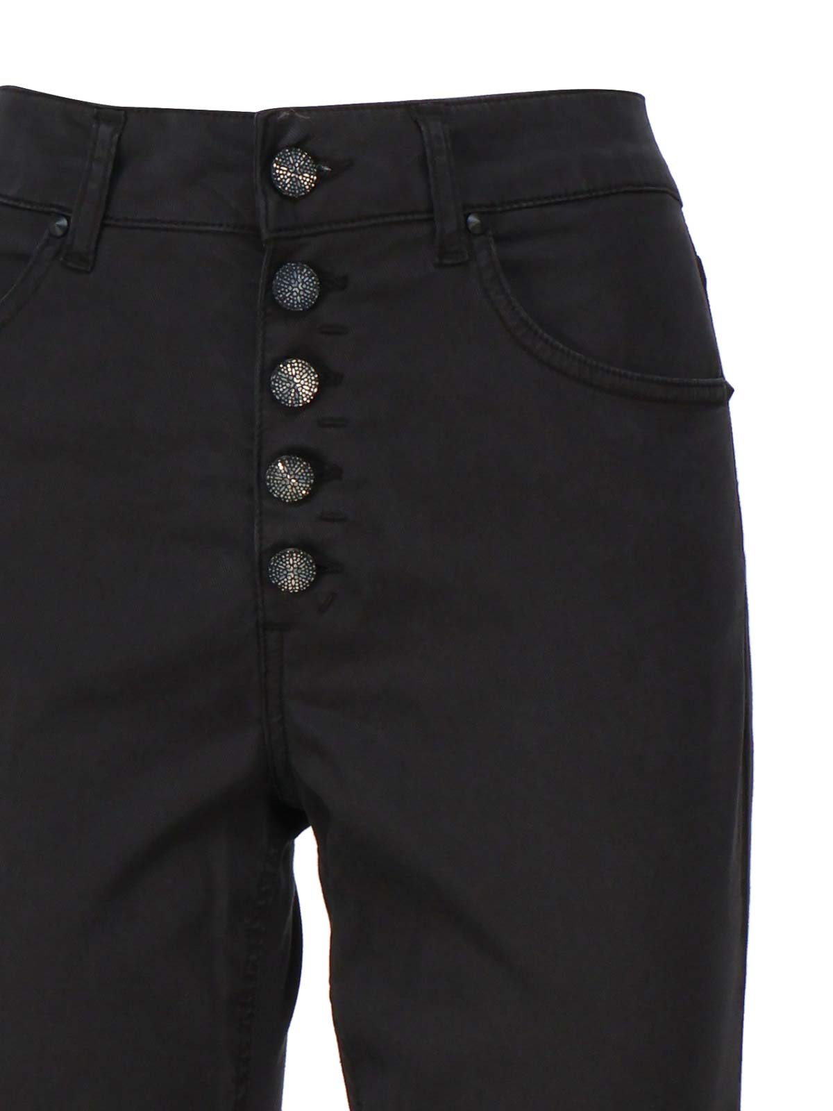 Shop Dondup Koons Loose Jeans In Bull Stretch In Black
