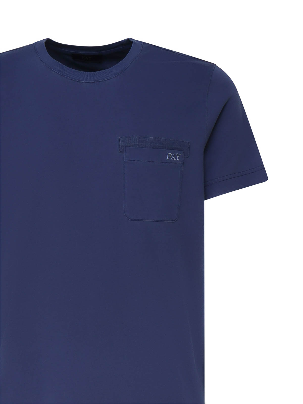 Shop Fay Camiseta - Azul In Blue