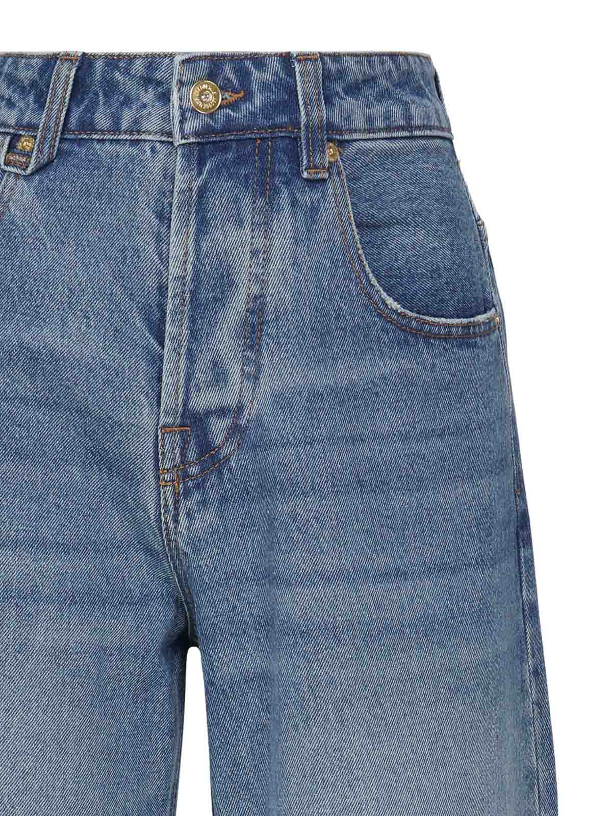 Shop Jacquemus Straight Leg Jeans In Dark Wash