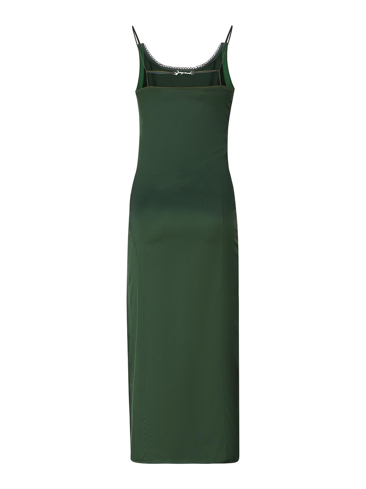 Shop Jacquemus Midi Green Dress