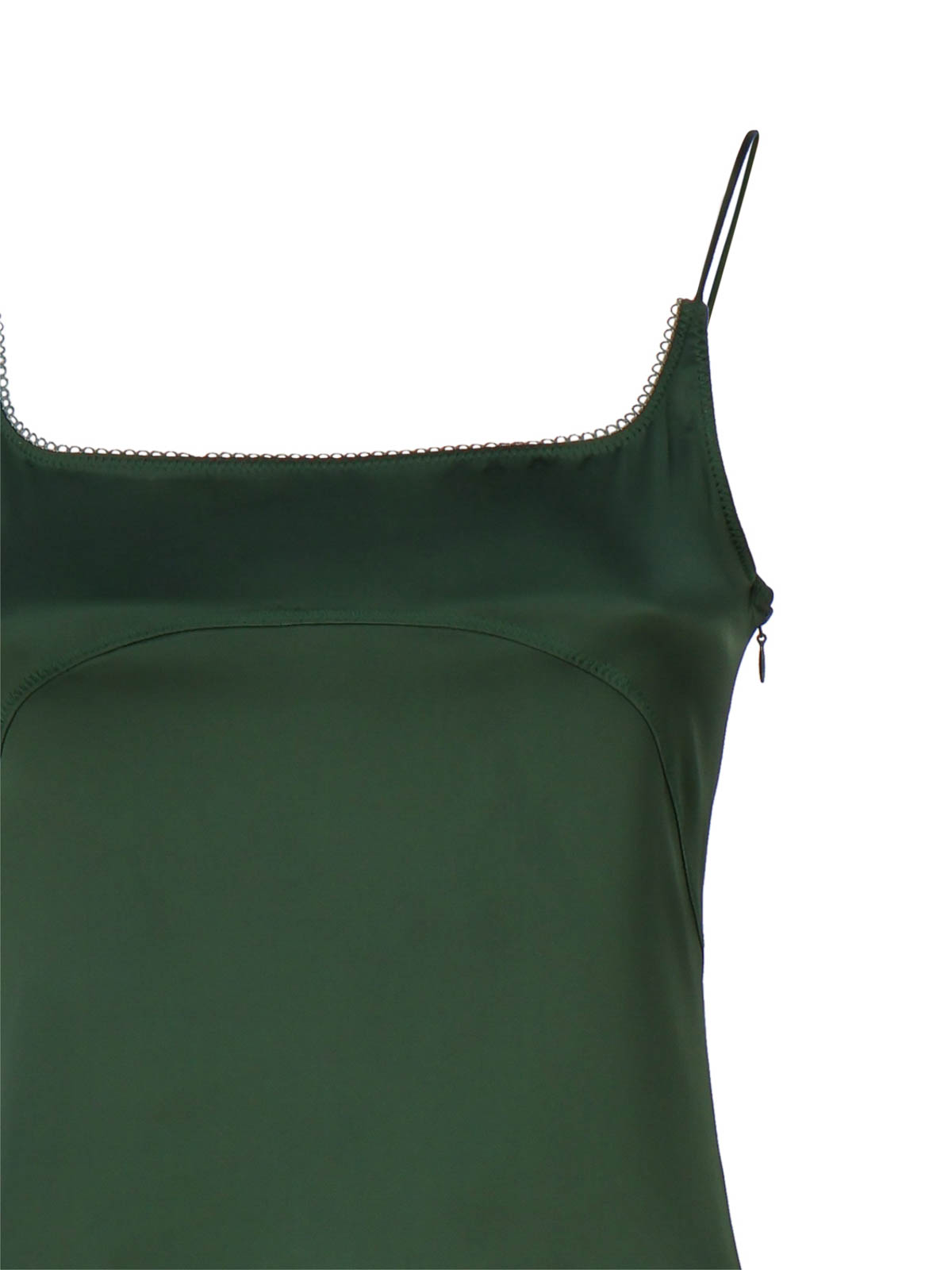 Shop Jacquemus Midi Green Dress
