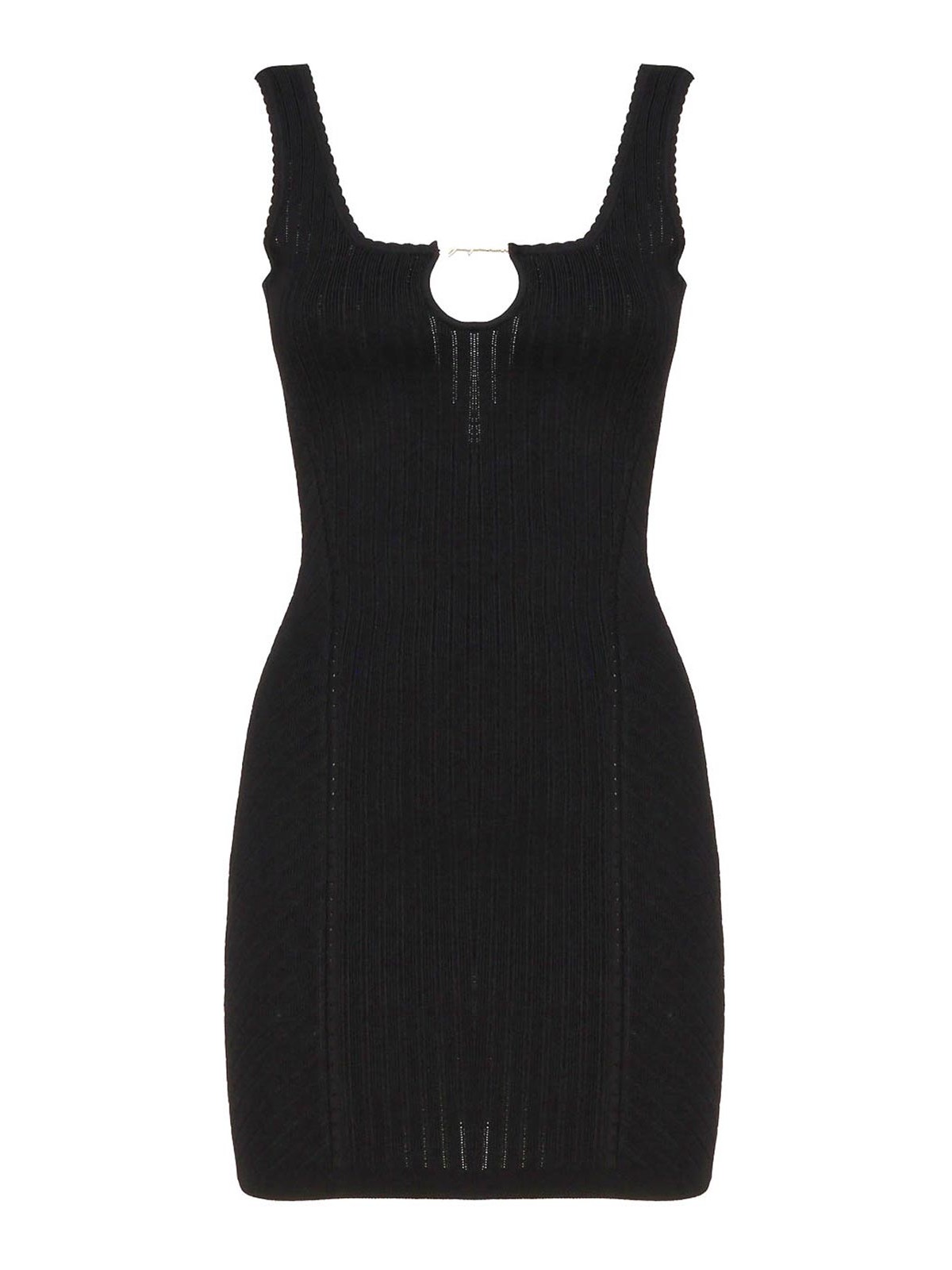 Shop Jacquemus Mini Dress In Black