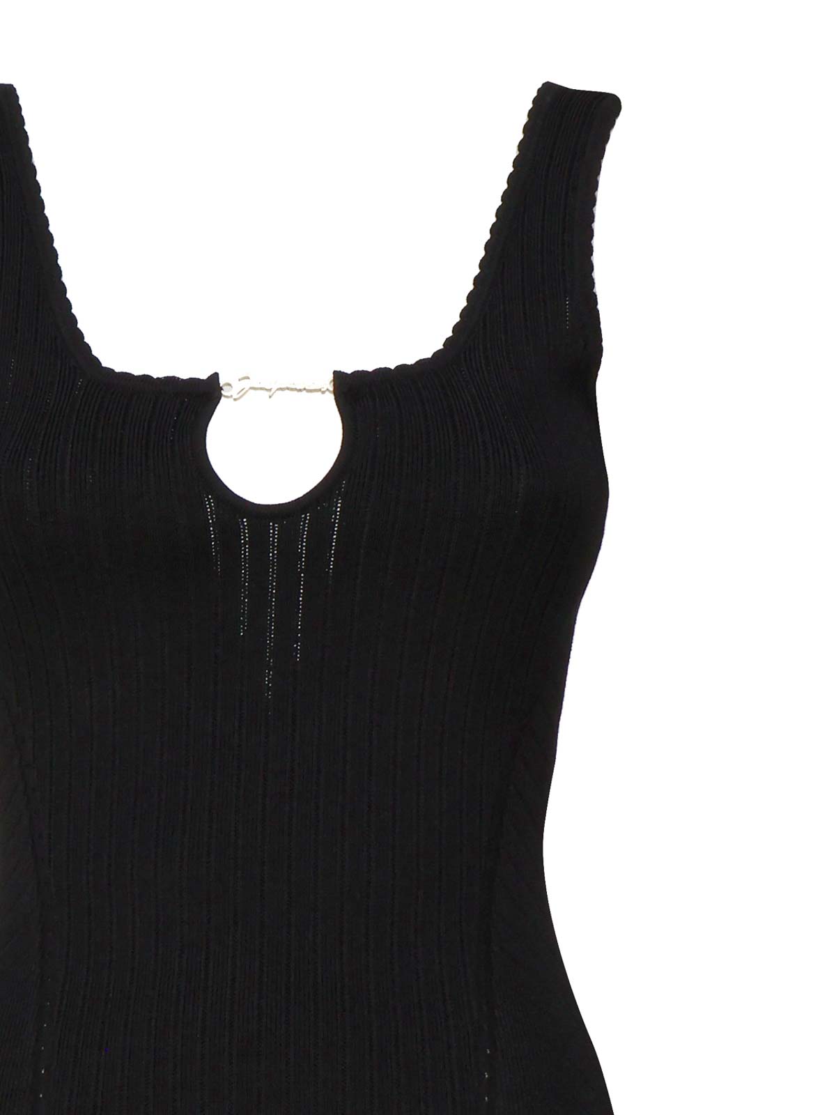 Shop Jacquemus Mini Dress In Black
