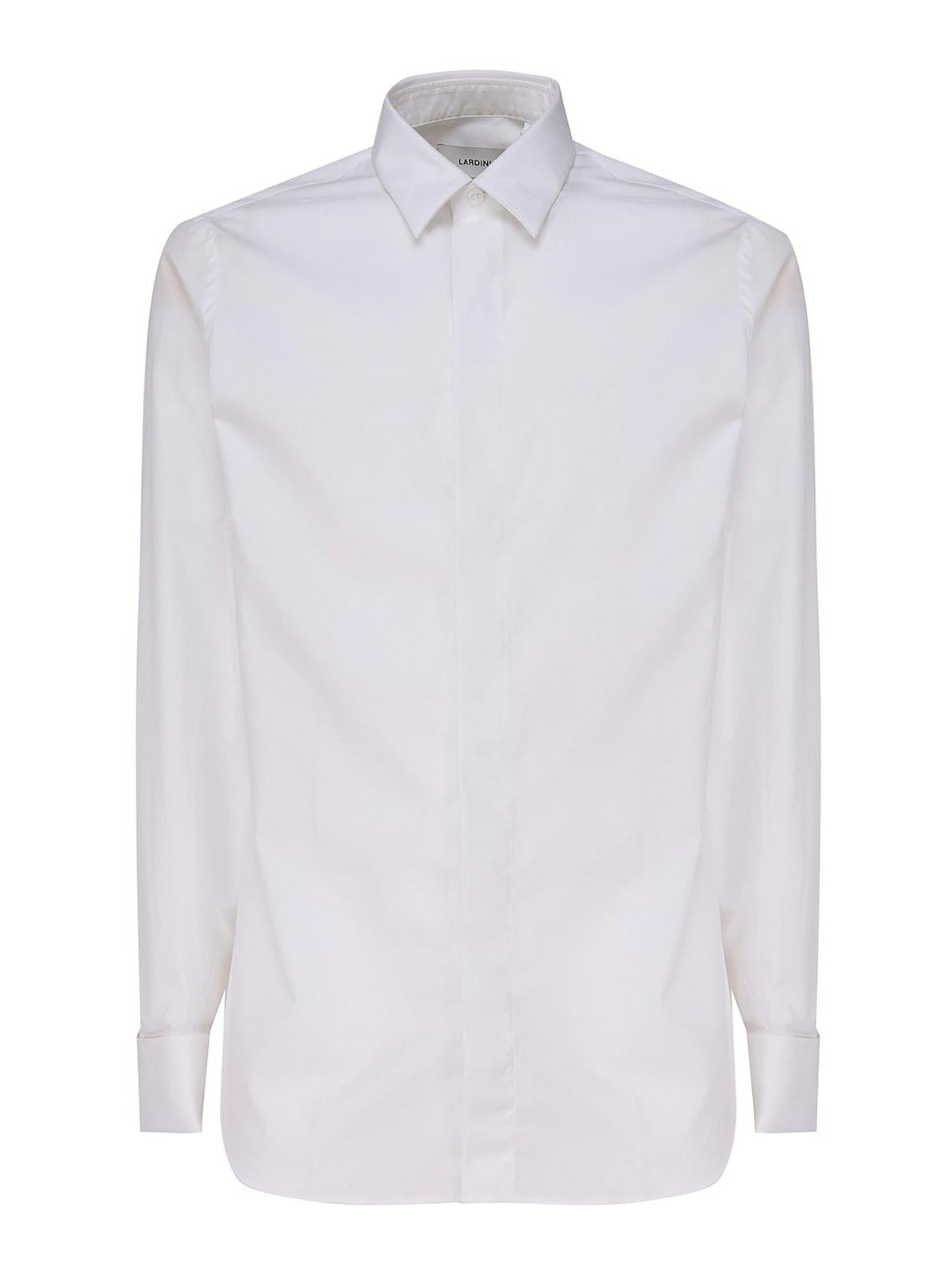 Lardini Shirt With French Cuffs In White