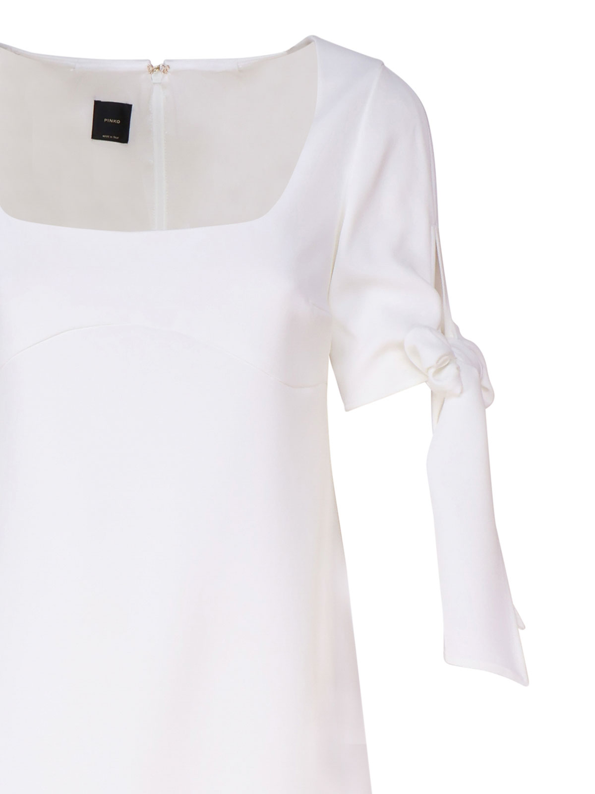 Shop Pinko Vestido Corto - Blanco In White