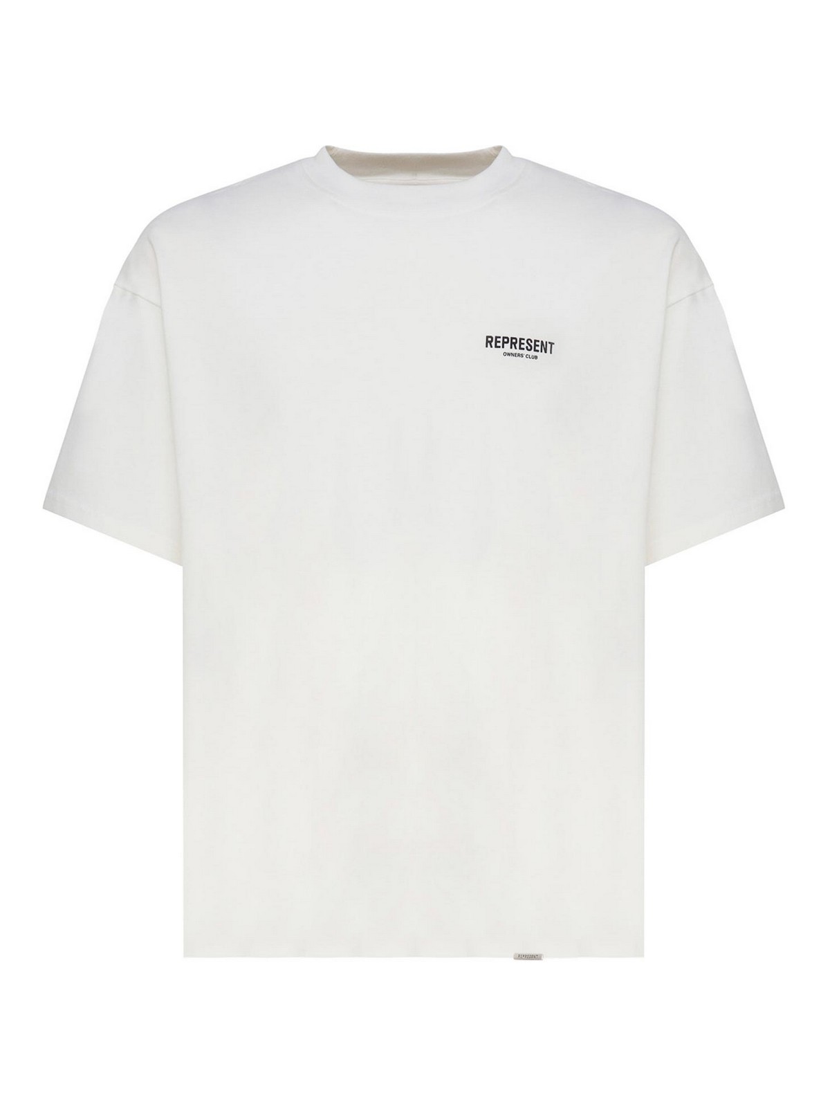 Shop Represent Logo T-shirt In White