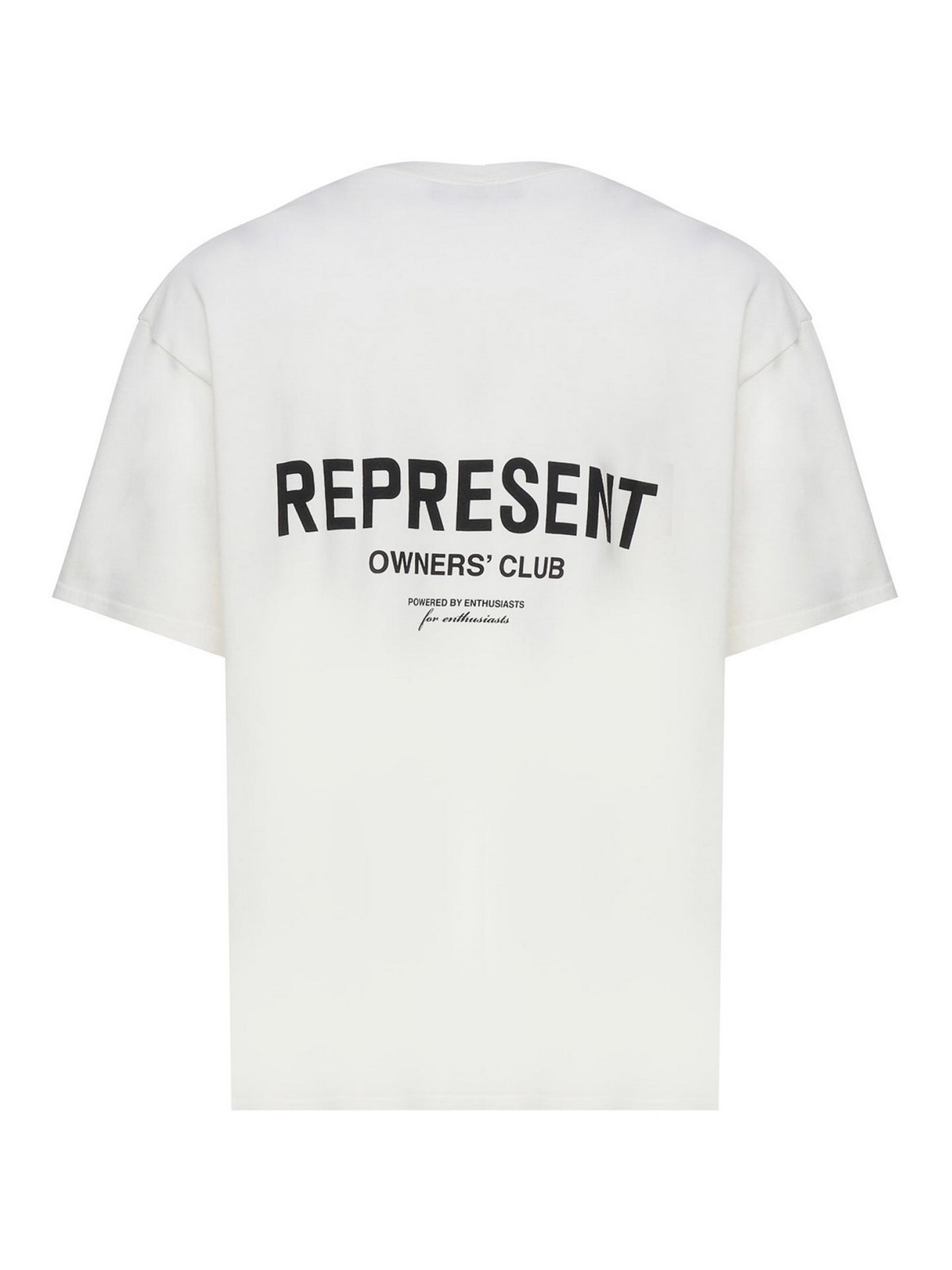 Shop Represent Logo T-shirt In White