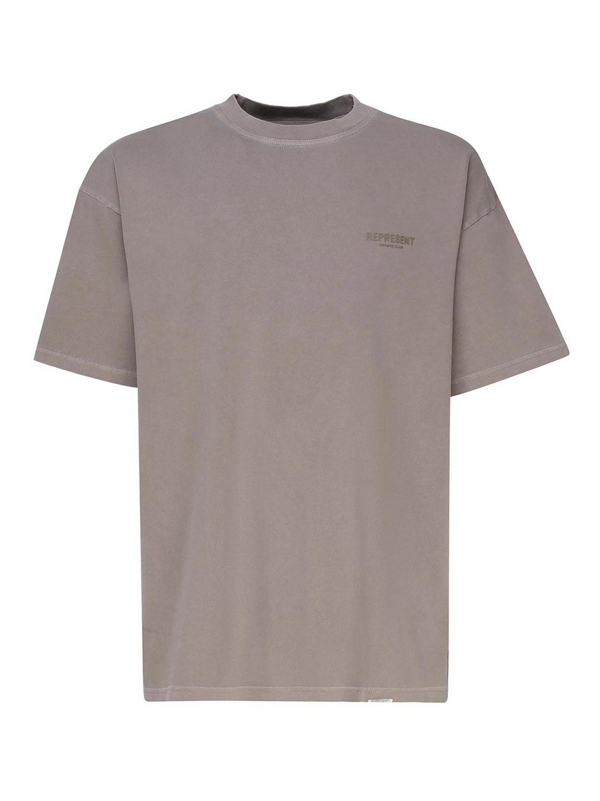 Shop Represent Camiseta - Gris Claro In Light Grey