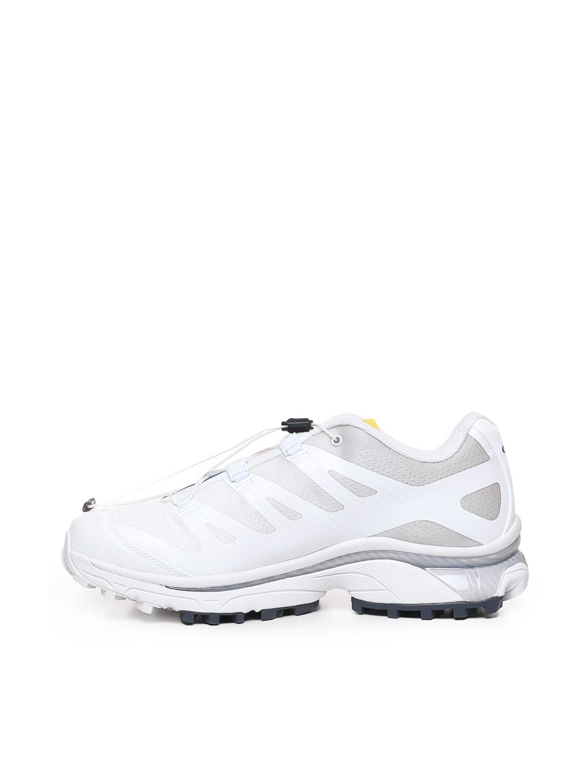 Shop Salomon Xt-4 White Sneakers In Grey