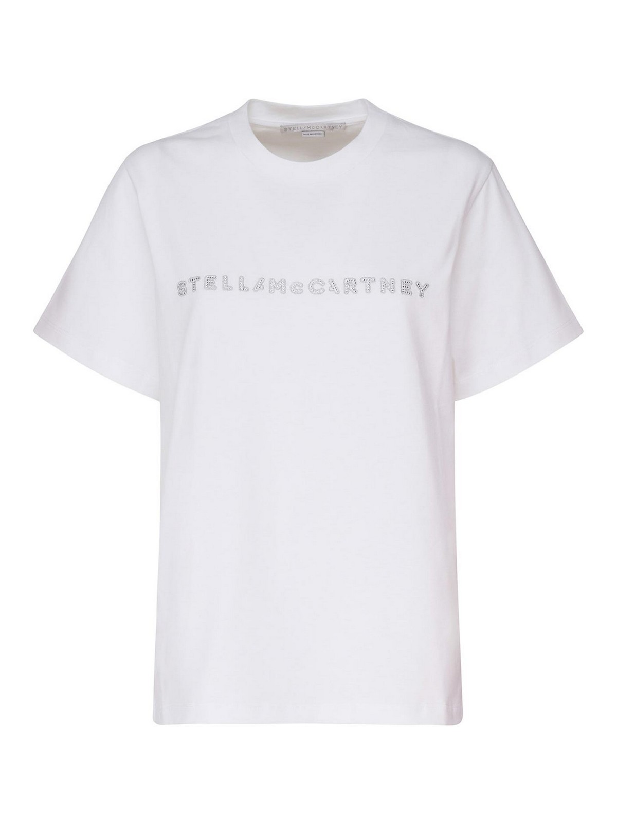 Stella Mccartney T-shirt With Logo In White