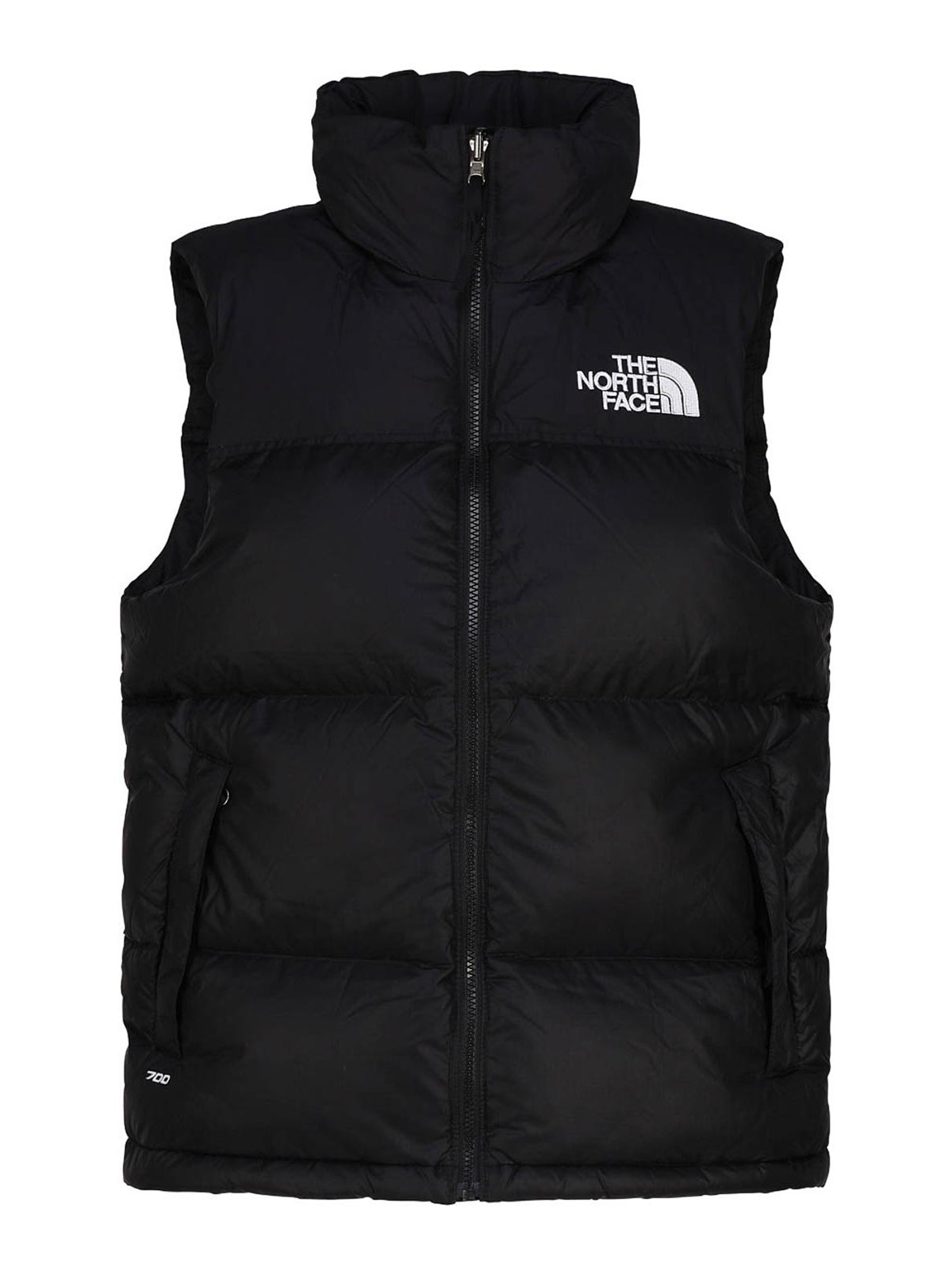 The North Face Retro Nuptse Vest In Black