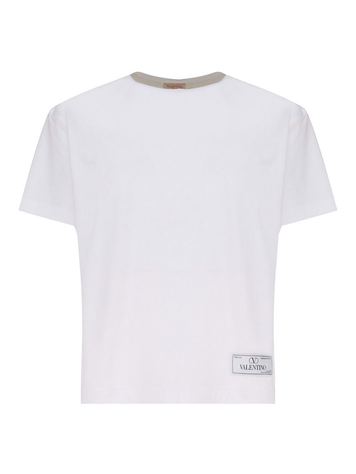 Shop Valentino Camiseta - Blanco In White