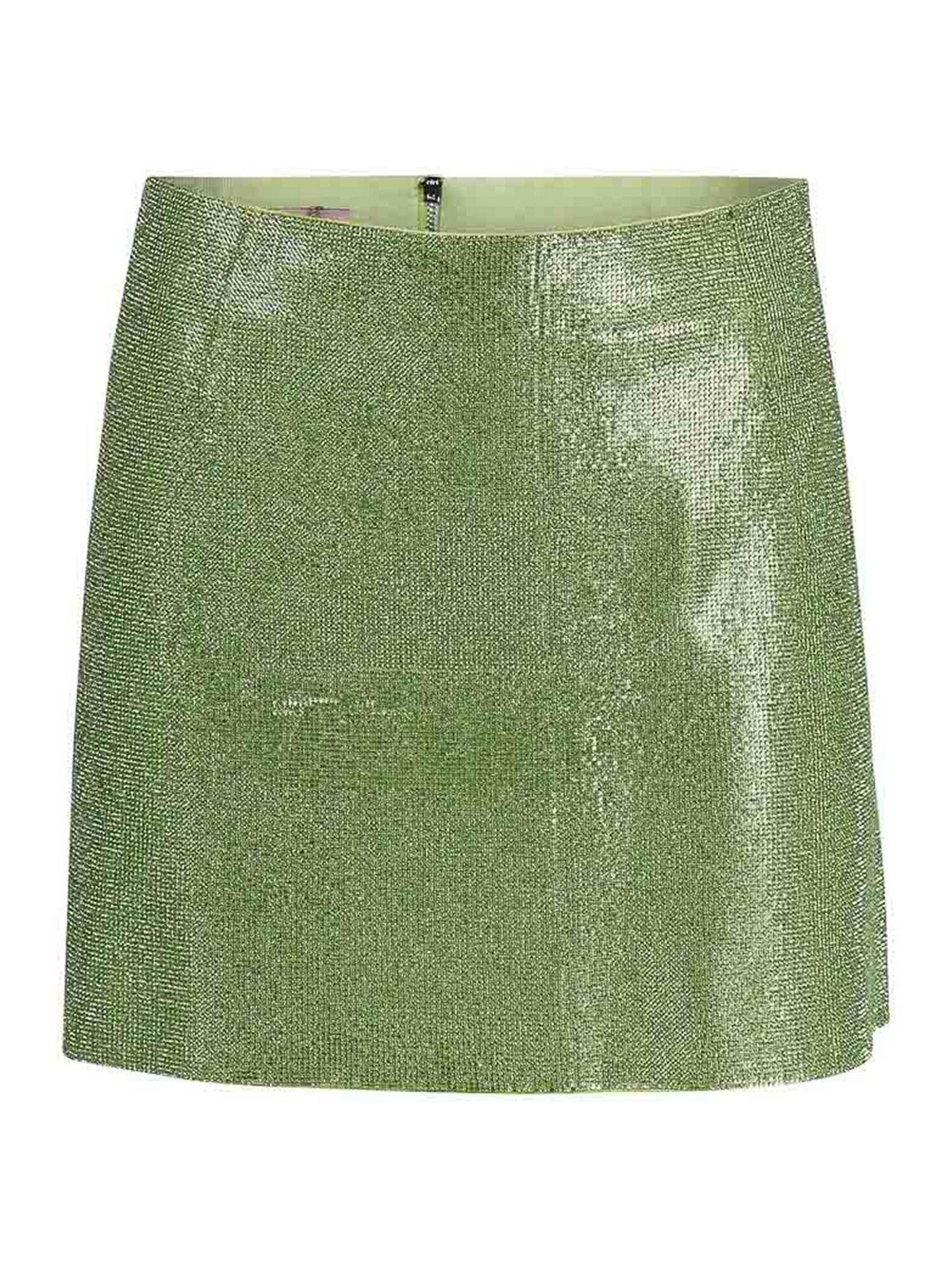Shop Nu Camille Skirt In Green