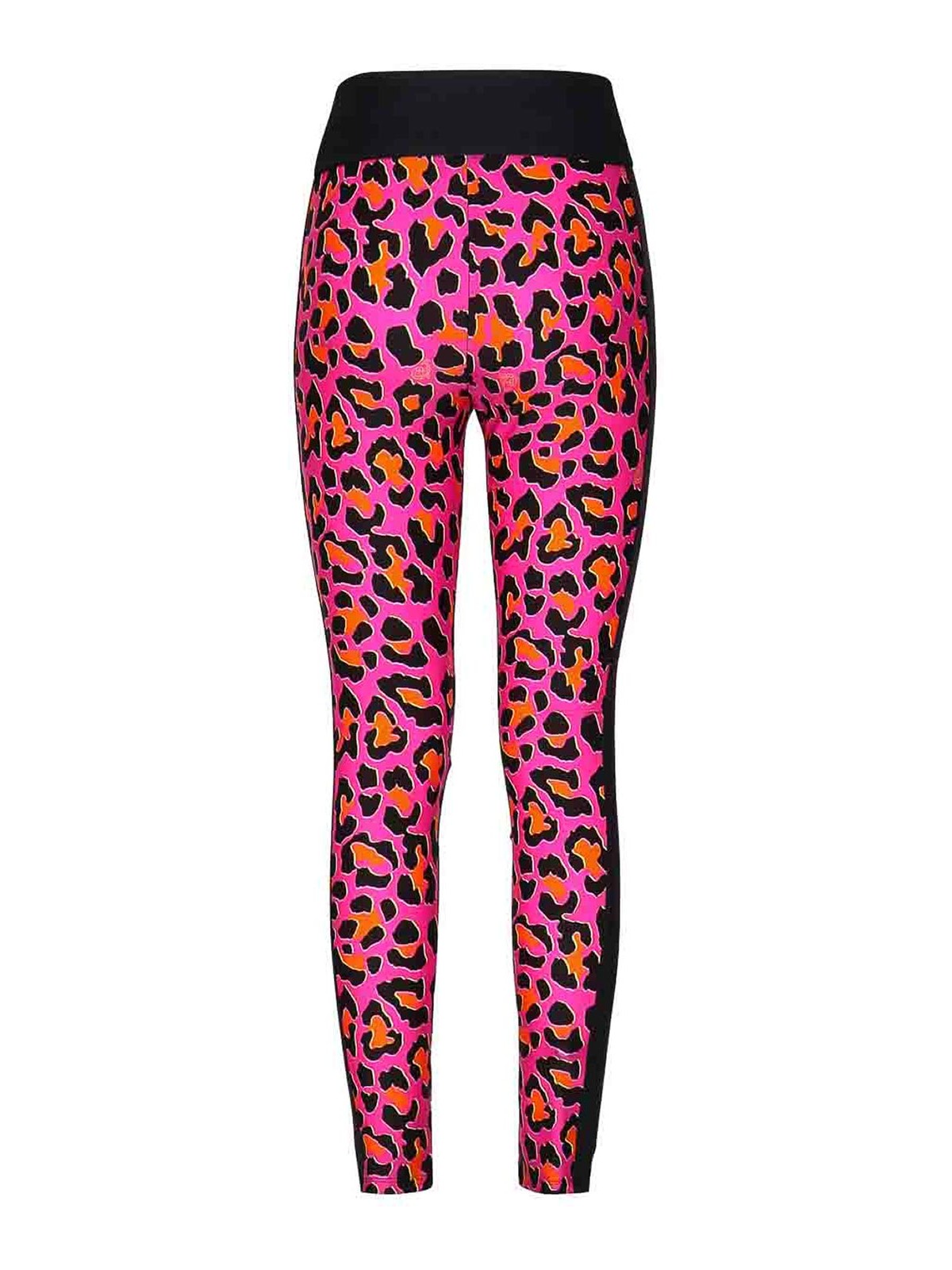 Shop Emilio Pucci Leopard Print Leggings In Multicolour