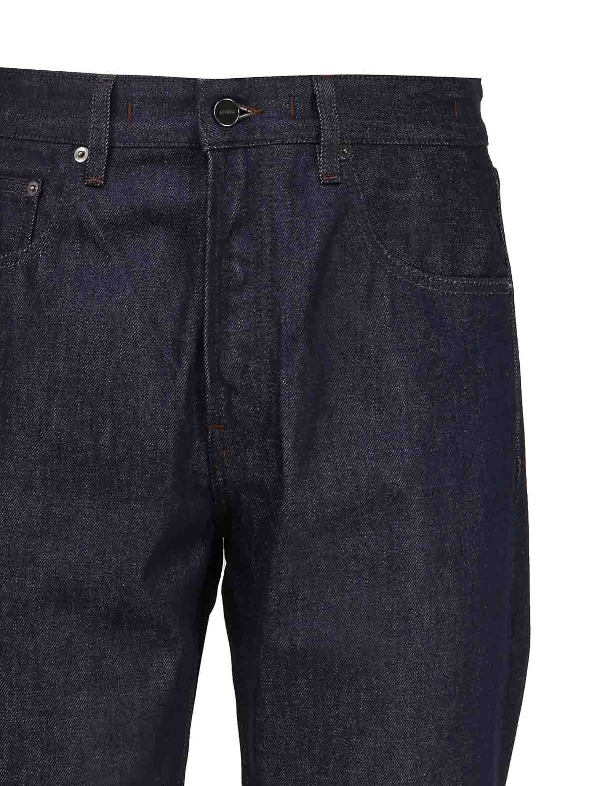 Shop Jacquemus Straight Jeans In Blue